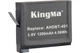 3-Pack AHDBT-401 комплект з 2 акумуляторів KingMa для GoPro AHDBT-401 та подвійного зарядного пристрою - зображення 5