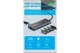 USB-C хаб 10-в-1 Blueendless Type-C 100W PD/HDTV 4K60Hz/LAN Ethernet/3*USB 3.0/2*USB 2.0/SD/MicroSD (HC106)&nbsp; - зображення 2