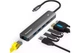 USB-C хаб 6-в-1 Blueendless Type-C 100W PD/LAN Ethernet/3*USB 3.0/4K30Hz HDMI (LH06) - зображення 1