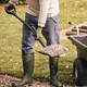 Лопата совковая Fiskars Ergonomic Pro для бетона (1066713) - изображение 4
