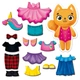 Магнитная игра Одевашка "Кошечка" Vladi Toys VT3204-34 Укр - изображение 2