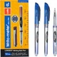 Набор ручек шариковых 12 шт. Cello WRITOMETER BALL PEN (пишет 10км) синя, CL-8048-BL - изображение 1