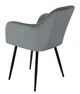 Стул кухонный кресельного типа Special4You Sunshine dark grey - изображение 5