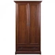 Шкаф распашной Соната 2D1S / 1100х655х2250 из ДСП цвет каштан Gerbor Holding - изображение 1
