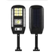 Уличный фонарь прожектор Solar 3,7 W-2400 мАч с солнечной панелью и пультом ДУ, сенсор движения, водонепроницаемый Черный - изображение 3