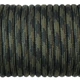 Шнур-паракорд (Paracord Type III 550 – 4 мм) Camo Black & Olive 032 10 м. - зображення 1