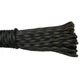 Шнур-паракорд (Paracord Type III 550 – 4 мм) Camo Black & Olive 032 10 м. - зображення 2