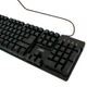Клавіатура з підсвіткою UKC Backlight Keyboard ZYG-800 Чорна, світяча клавіатура до комп'ютера (VS7005635) - зображення 3