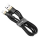Кабель с USB на Lightning: 1m | Кабель для зарядки Iphone и Ipad | Шнур для Айфона Baseus (CALKLF-BV1) KT-FF - изображение 2