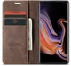 Чехол книжка с магнитом Samsung Galaxy S10 Plus CaseMe Dark Brown (16233-05) - изображение 2