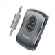 Автомобильный Bluetooth ресивер AUX в машину + поддержка MicroSD HOCO E73 Silver - изображение 5