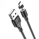 USB кабель micro Hoco X52 магнітний 1м чорний - изображение 1