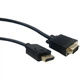 Кабель для передачи видеосигнала DisplayPort M-VGA M 1.8м PowerPlant S0199 черный - изображение 2