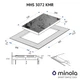 Поверхня склокерамічна Domino Minola MHS 3072 KMR - изображение 11