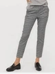 Брюки женские H&M 230695545-023 42 Черные с белым (СА2000001428887) - изображение 1