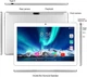 Планшет 10" Full HD Toscido X109 4/64Gb 4 ядра Android 10 5000 mAh Сріблястий + Клавіатура, мишка - изображение 4