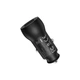Автомобільний зарядний пристрій BOROFONE BZ9 Wise route dual port car charger Black (6931474700131) - изображение 1