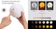 Настольный светильник Луна 15 см сенсорный с USB-зарядкой 5 цветов Magic 3D Moon UKC Light Touch Control - изображение 3