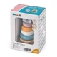 Розвиваюча іграшка Viga Toys Пірамідка PolarB Білий ведмідь (44005) - зображення 2