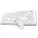 Комплект A4Tech F1010 White - зображення 4