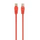 Патч-корд 0.5м UTP cat 6 CCA red Cablexpert (PP6U-0.5M/R) - изображение 1