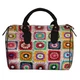 Сумка бочонок Barrel Разноцветная вязка 28x18x17 см - изображение 1