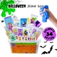 Слайм набор в стиле Хеллоуин "Halloween slime box" 34 предмета - изображение 1