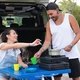 Портативная газовая плитка Happy Home Туристическая газовая плитка двойного действия с адаптером в кейсе - изображение 9