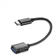 OTG адаптер Ewell Type-C to USB 3.2, 0.15 м, black (EW437) - изображение 2