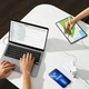 Сетевое зарядное устройство BASEUS GaN5 Pro |1USB/2Type-C, PD/QC, 140W/5A| с кабелем Typc-C 1м. White - изображение 9