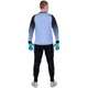 Форма футбольного воротаря воротарська форма Zelart 7607 2XL (52-54) зріст 175-180 см Black-Light Blue - зображення 2