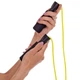 Скакалка скоростная с PVC жгутом Zelart 2561 длина 2,75м Black-Yellow - изображение 2