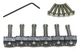 Набор сёдел для гитар GRAPH TECH PS-8166-00 String Saver Saddle Barrel I.O.S. 6-Pce Tele Style (6 Pcs) - изображение 1