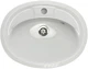 Раковина, умивальник врізний, штучний камінь ADAMANT Comfy Classic White - зображення 2