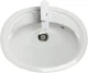 Раковина, умивальник врізний, штучний камінь ADAMANT Comfy Classic White - зображення 6