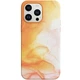 Кожаный чехол Figura Series Case with MagSafe для Apple iPhone 12 Pro Max (6.7") Orange Без бренда - изображение 1