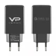 Сетевое зарядное устройство Veron - VR-C13Q (USB, 3A, 5V, PD 18W, адаптер с быстрой зарядкой) - Черный - изображение 1