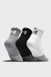 Шкарпетки (3 пари) UA Heatgear Quarter 3pk Under Armour XL 1353262-035 - изображение 2