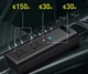 Автомобільний інвертор пертворювач напруги Baseus In-car Inverter 150W (CRNBQ-A01) - зображення 7