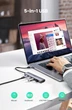 USB-хаб UGREEN CM473 USB 3.0 to 4xUSB 3.0 5Gbps + USB-C PD Power Port Space Gray (20805) - изображение 6