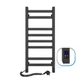 Рушникосушарка електрична NAVIN Авангард 360х800 Sensor (12-228153-3680) з таймером ліва, чорний муар - зображення 1
