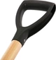 Лопата штыковая 2E Digger 1, деревянная ручка, 1.5 мм, 78 см, 0.84кг (2E-S78W) - изображение 3