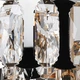 Люстра подвесная хрустальная Light House SRS-18459-6 золото с черным - изображение 3