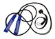 Эспандер лыжника, пловца, боксера EasyFit 10 мм Чёрный-Синий - изображение 2