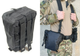 Подсумок-аптечка Palianytsia тактическая MOLLE черный - изображение 5