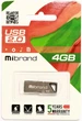 USB Флешка на 4 Гб | Флеш-накопитель Mibrand 4GB USB2.0 Stingray Grey (MI2.0/ST4U5G) KT-FF - изображение 2
