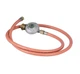 Газовый конвектор FLATELLI RS-42 с шлангом и редуктором + балон газовый пропан-бутан 11 кг/27 л/4.2 кВт Чёрный - изображение 5