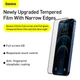 Защитное стекло BASEUS 0.3mm Full-screen and Full-glass anti-blue light для iPhone 12 Pro Max 6.7" (2pcs) (SGAPIPH67N-KQ01) - изображение 5