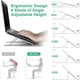 Подставка для ноутбука Multi-Position foldable bracket JC-25 8х22см для охлаждения - изображение 3