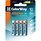 Батарейка ColorWay AAA LR03 Alkaline Power (щелочные) * 8 blister (CW-BALR03-8BL) - изображение 1